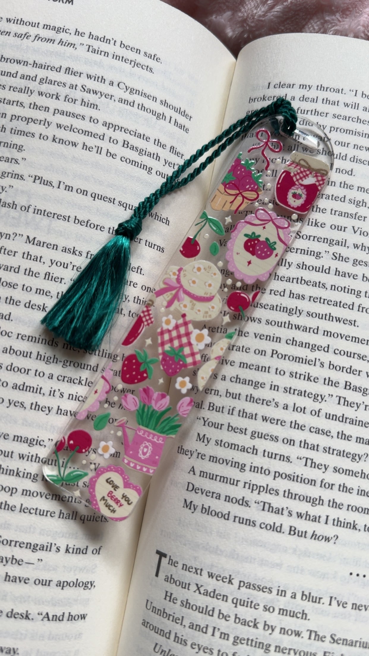 Cute Acrylic Bookmarks