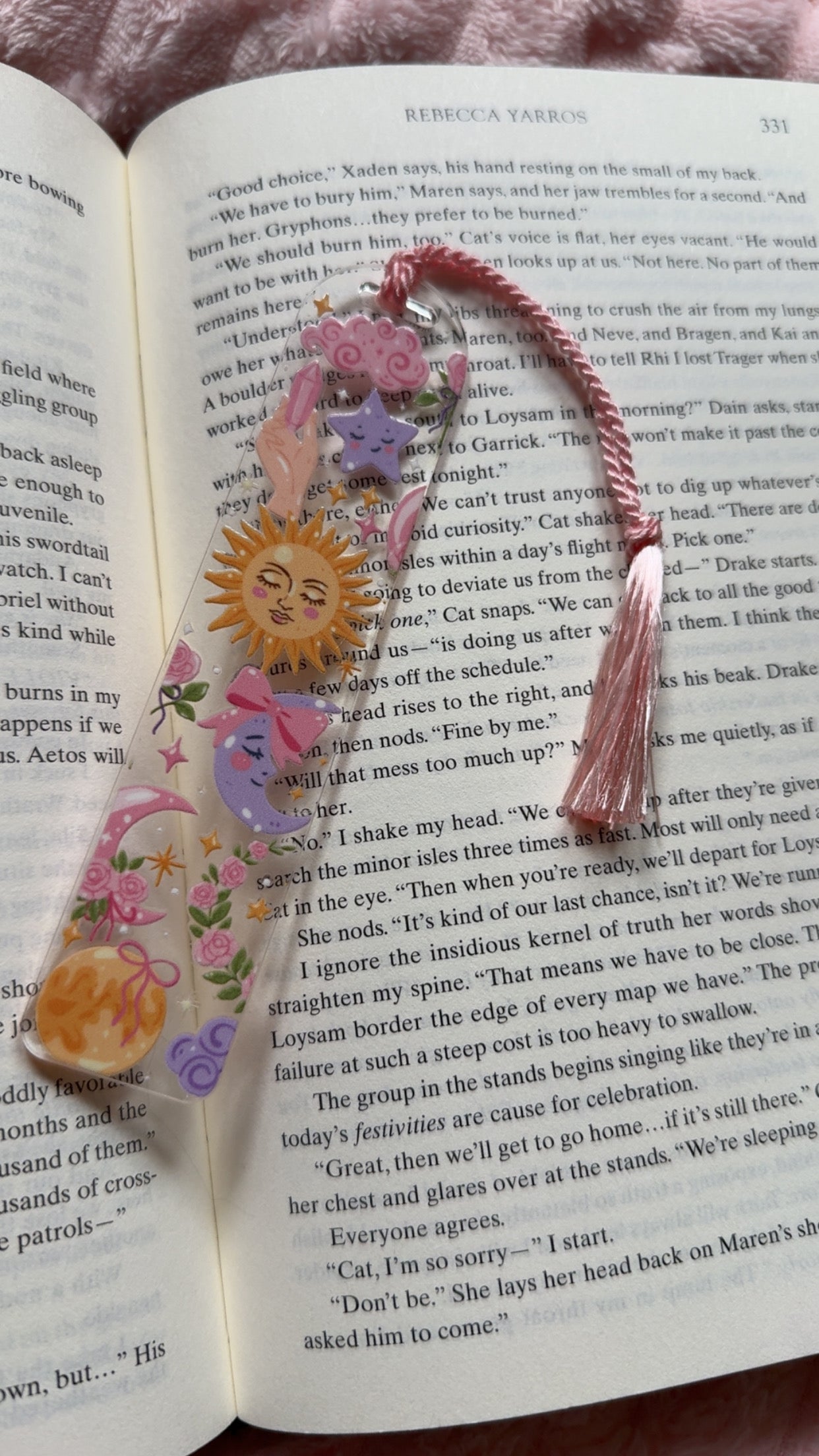Cute Acrylic Bookmarks