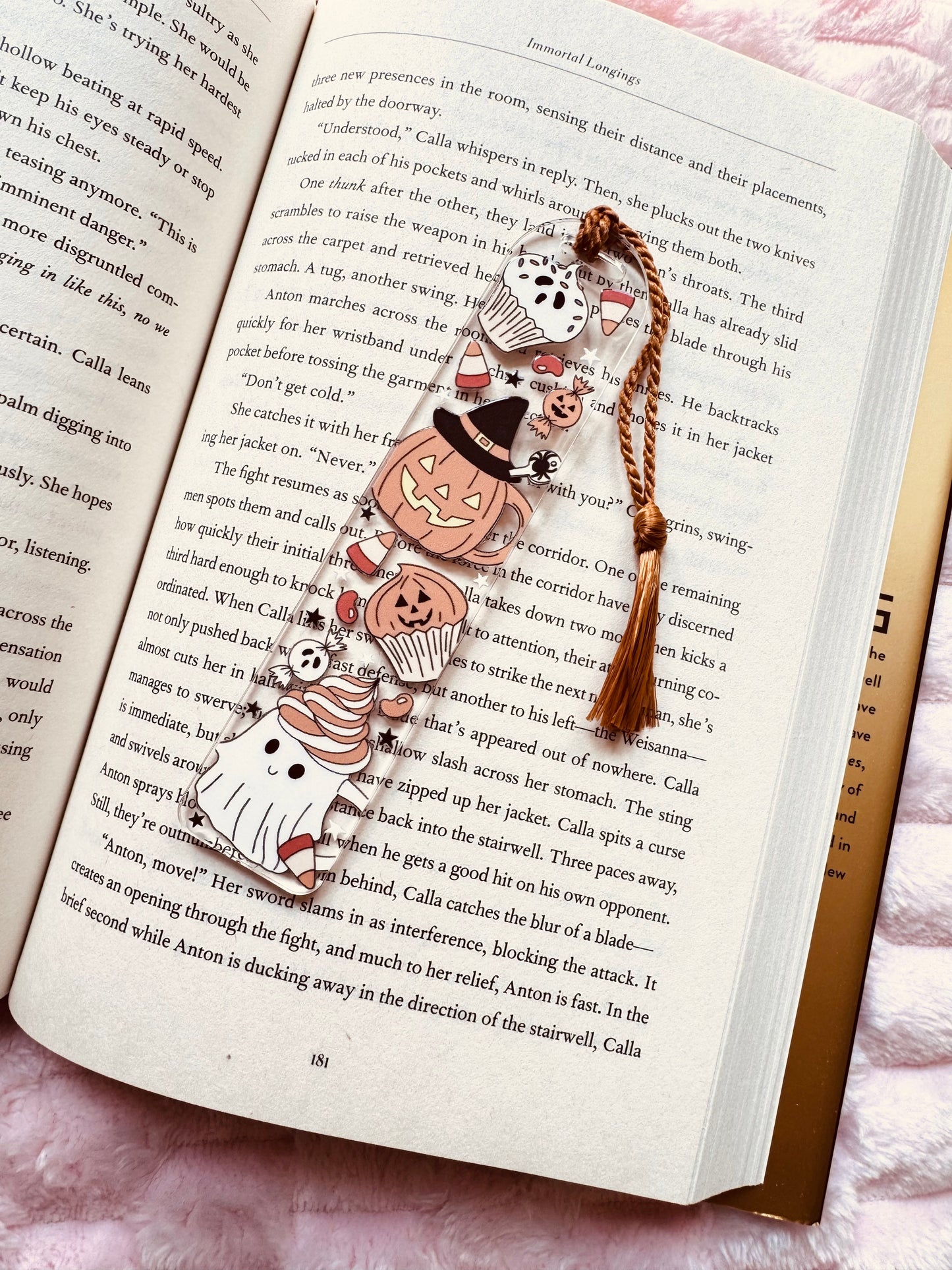 Spooky Acrylic Bookmarks