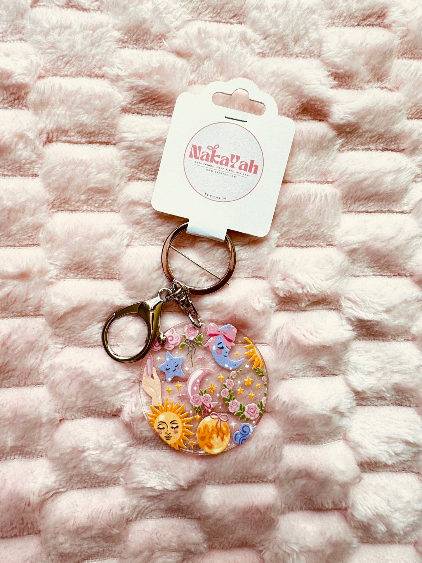 Celestial Cuties Acrylic Keychain