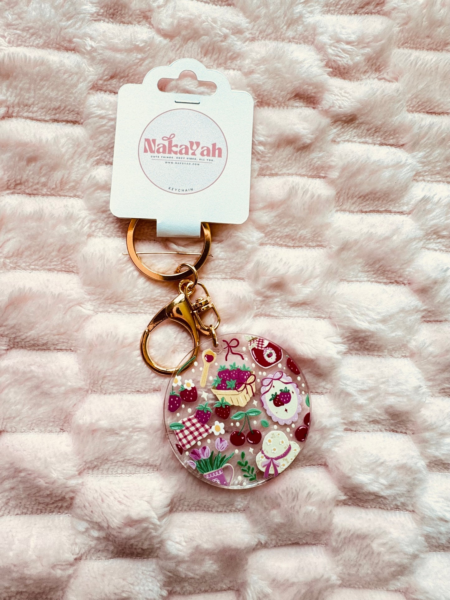 Berry Jam Acrylic Keychain