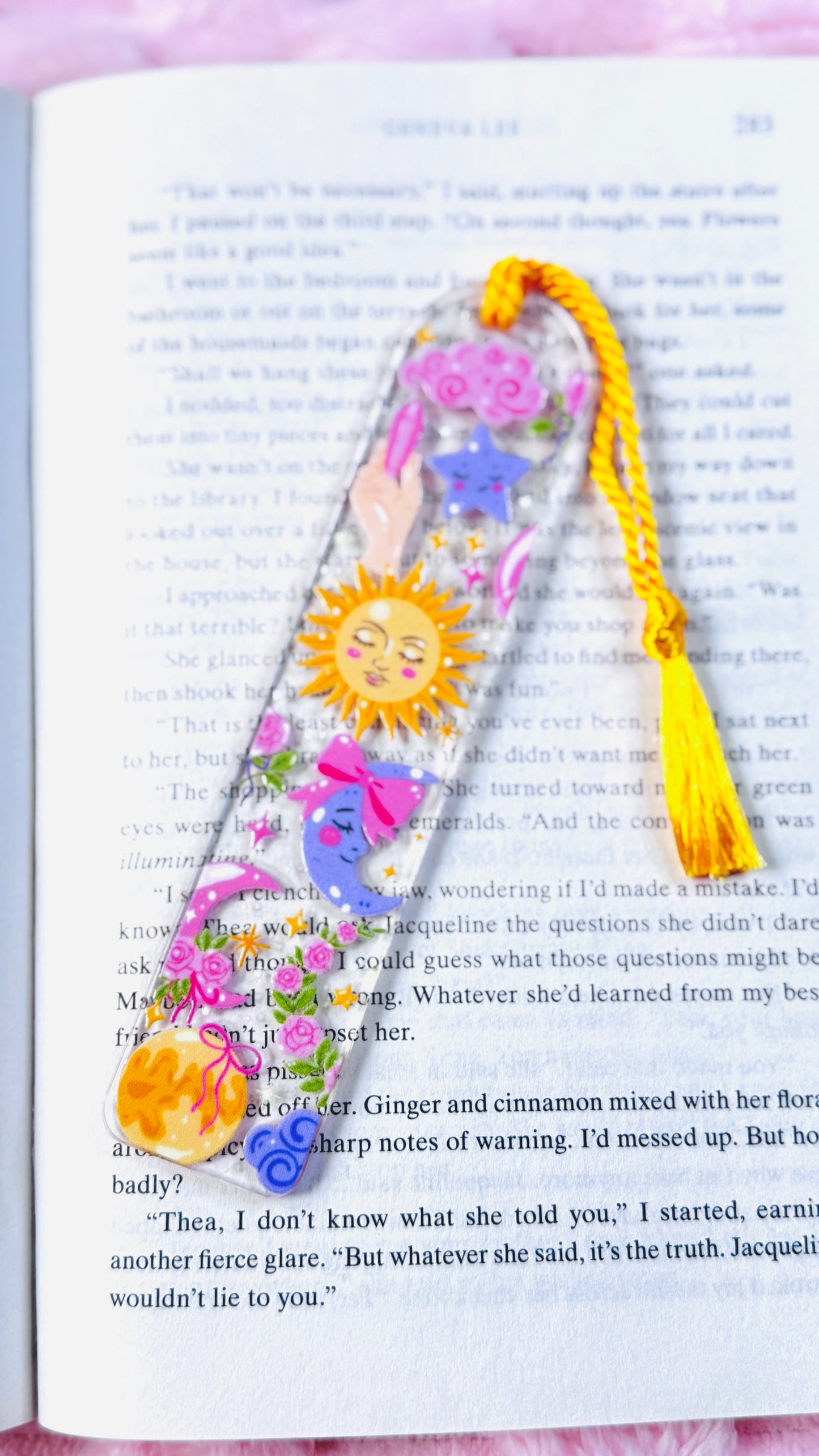 Celestial Cuties Acrylic Bookmark