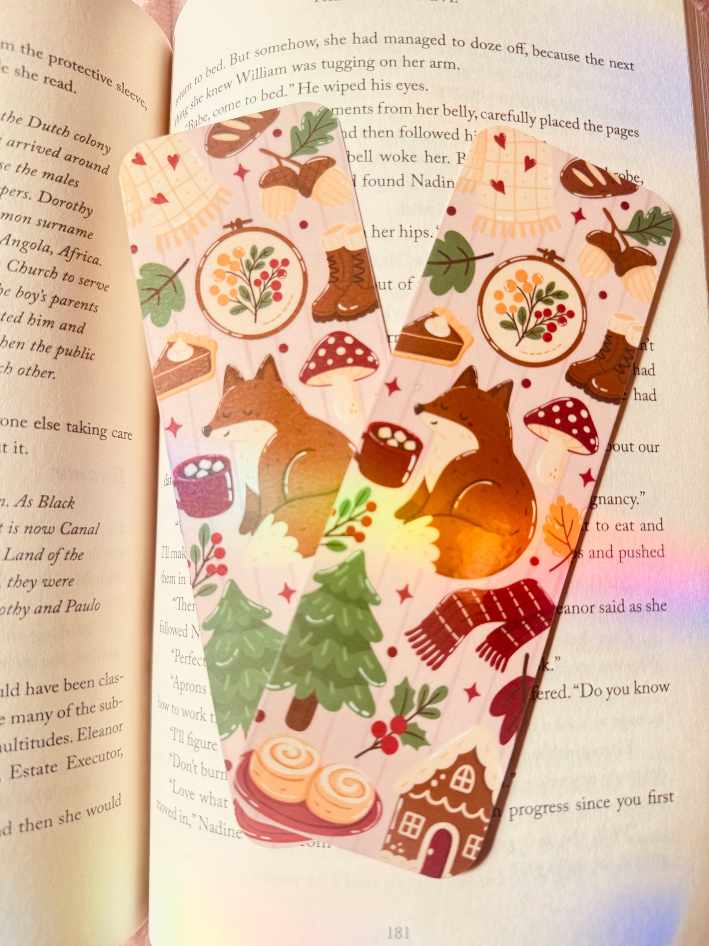 Cozy Fall Bookmarks