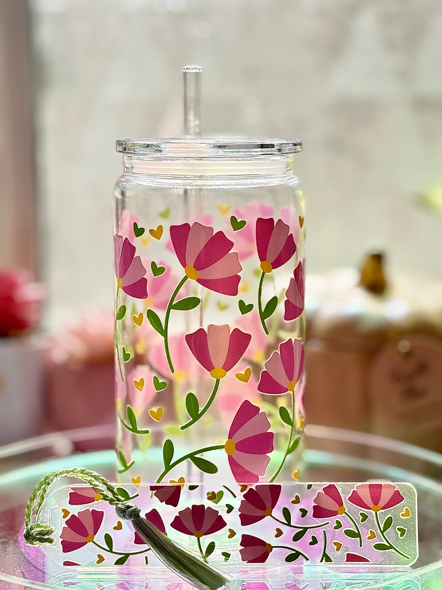 Cute 2pc Cup Bookmark Set