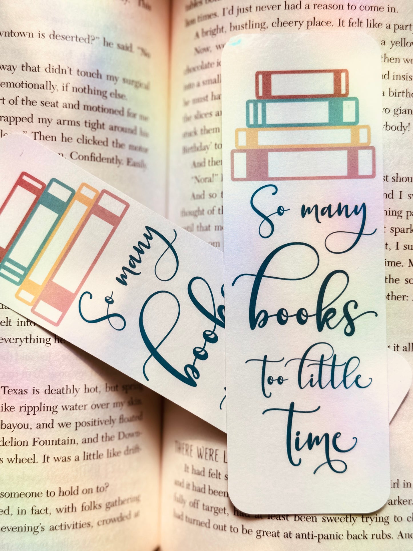 Retro Book Lover Bookmark Collection