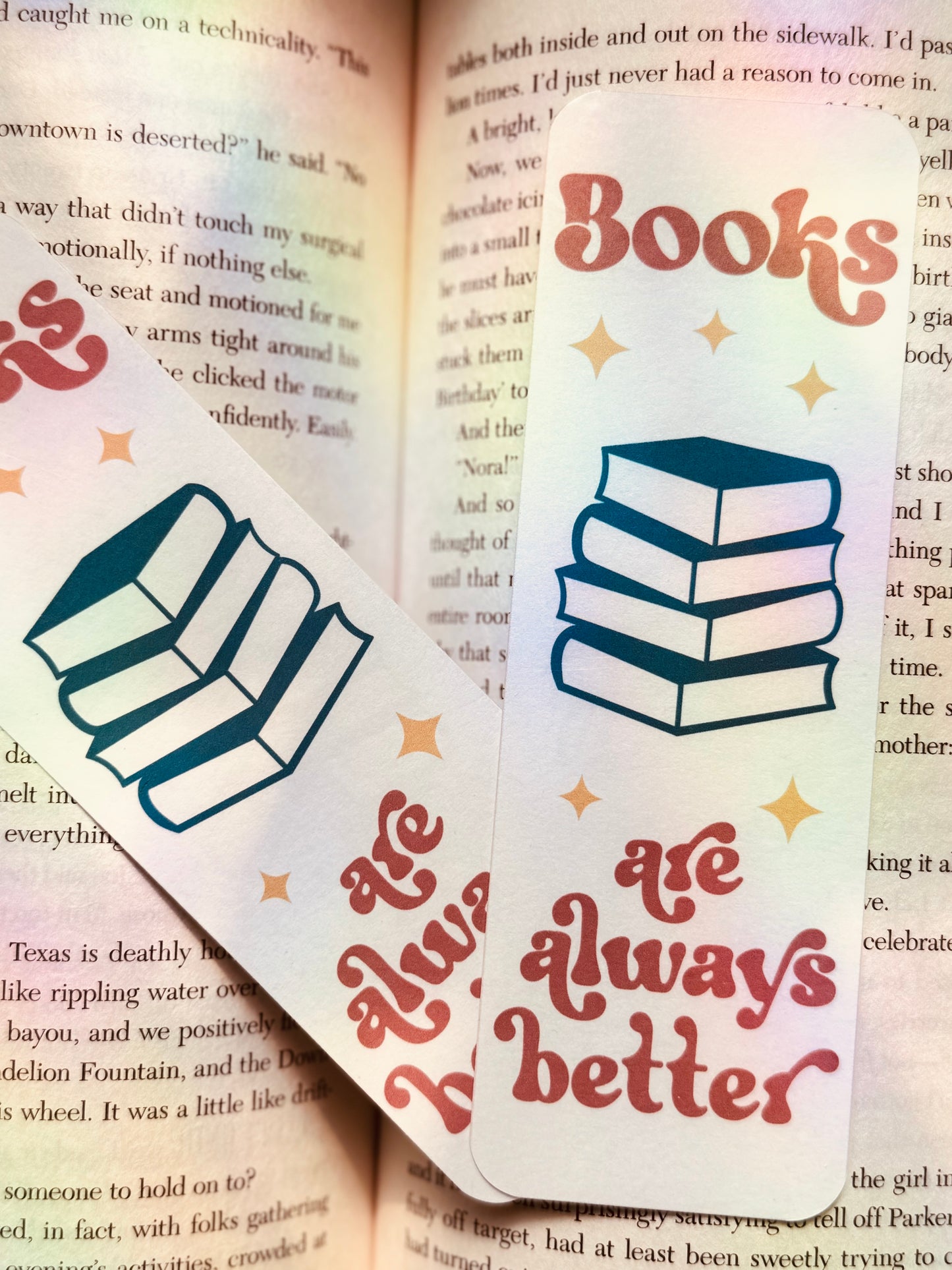 Retro Book Lover Bookmark Collection