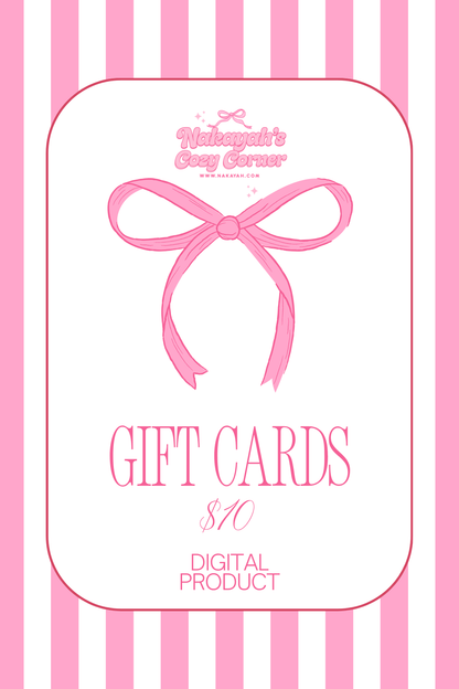 Nakayah's Cozy Corner Gift Card
