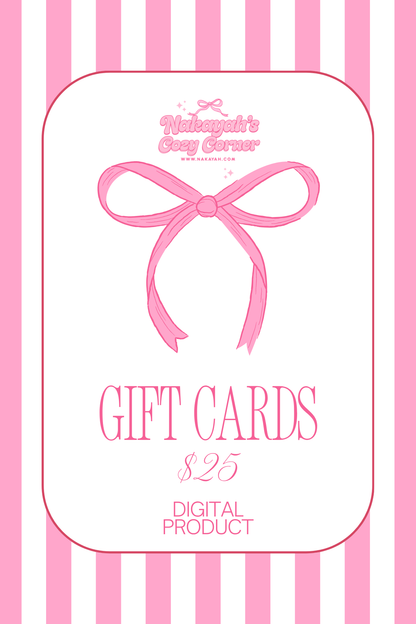 Nakayah's Cozy Corner Gift Card