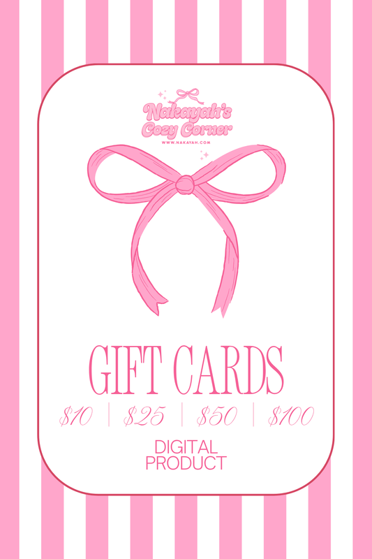 Nakayah's Cozy Corner Gift Card