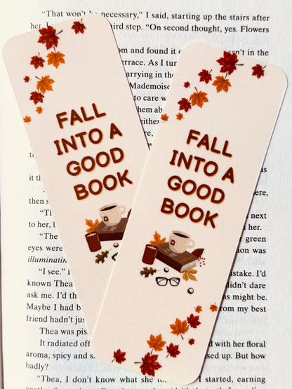 Cozy Fall Bookmarks